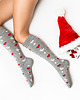 skarpetki damskie Ciepłe Skarpetki w renifery i serduszka MAD Socks