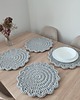 podkładki do kuchni Podkładka szydełkowa pod talerze ze sznurka 30cm