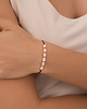bransoletki na sznurku Choker/ naszyjnik sznurkowy z naturalnymi perłami (wybierz swój kolor)