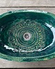umywalki Umywalka ceramiczna, owalna z koronkami