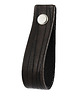 gałki do mebli Skórzany uchwyt meblowy COLORISO BLACK WOOD L