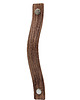 gałki do mebli Skórzany uchwyt meblowy COLORISO MAHOGANY WOOD