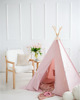 namioty i tipi dla dzieci Namiot TIPI dla dzieci pudrowy róż