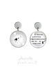 kolczyki srebrne Mały Książę - Little Friends - stalowe kolczyki wkrętki + box