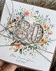 kartki scrapbooking Wyjątkowa ręcznie robiona kartka życzenia na 80 urodziny
