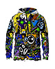 bluza z kapturem damska Damska Bluza z kapturem DR.CROW Doodle