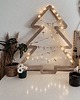 choinki Dekoracja świąteczna drewniana choinka / Kalendarz adwentowy DIY