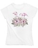 t-shirt damskie koszulka flamingi