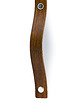 gałki do mebli Skórzany uchwyt meblowy COLORISO TAN WOOD P