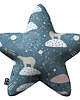 poduszki do pokoju dziecka Poduszka Lucky Star niebieska