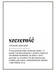 plakaty Plakat Definicja: Szczerość