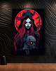 plakaty Portret Czarownicy - Plakat - Druk - Czarownica, Wiedźma, Halloween #5