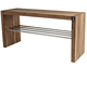 regały i półki Ławka Dębowa Loft Drewno Lite  120 cm  RDD-11