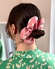 gumki do włosów Flower Scrunchie Tęcze