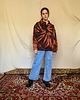 bluza bez kaptura damska bluza tie dye