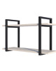regały i półki Półka Wiszaca na Ścianę KASZMIR Loft do Salonu Regał Nowoczesna 80 cm