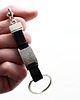 breloki dla niego Brelok czarny skórzany męski breloczek