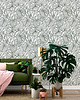 tapety i naklejki ścienne Powtarzalny szablon malarski /DECO TROPICAL LEAVES
