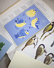 grafiki i ilustracje Print A6 Małe modraszki