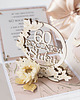 kartki scrapbooking 60 rocznica ślubu, diamentowe gody, exploding box, kartka 3d