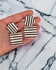 kolczyki z masy plastycznej Kolczyki Stripes