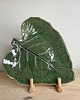 patery i talerze Liść łopianu #2 - ceramiczny talerzyk/patera