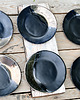 patery i talerze Black - zestaw 6 talerzy deserowych