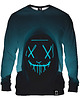 bluza bez kaptura damska Bluza Bez Kaptura Damska DR.CROW Neon Mask