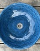 umywalki UM8 Umywalka ceramiczna, niebieska, okrągła