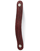 gałki do mebli Skórzany uchwyt meblowy COLORISO MAHOGANY WOOD L