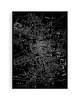 plakaty Mapa Łodzi,  Plakat Łódź,  Mapy miast