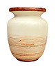wazony Ceramiczny wazon VEB Haldensleben, Niemcy, lata 50.