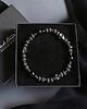 biżuteria męska CZACHY :skulls : turmalin, lawa, hematyt : glam rock : męska bransoletka