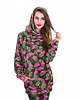 bluza z kapturem damska Bluza Hoodie Flamingo Jungle