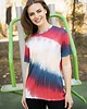 t-shirt damskie T-shirt z wiskozy ombre Flow