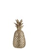 pojemniki kuchenne Pojemnik, pudełko Ananas, złoty z pokrywką 23cm