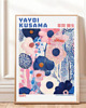 plakaty PLAKAT dekoracyjny , kwiaty Yayoi Kusama, łąka abstrakcyjna