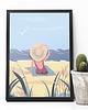 plakaty Plażowiczka - plakat A3/B2
