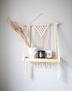 półki Makrama - półka ścienna, kwietnik, boho