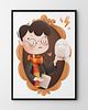 obrazy i plakaty do pokoju dziecięcego Plakat Harry Potter