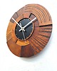 zegary Zegar ścienny z Drewna -  Cichy Mechanizmp