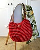 torby na ramię Torba na Ramię "Boho Weave Bag" kolor czerwony