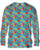 bluza bez kaptura damska Bluza Bez Kaptura Damska DR.CROW Emotki