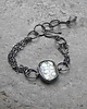 bransoletki wire wrapping Tęczowe bąble   - bransoleta