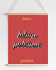plakaty Plakat kolorowy, lelum polelum