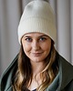 czapki damskie Czapka Gentle Cashmere Ecru