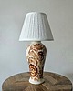 lampy stołowe Lampa ceramiczna fajans