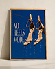 plakaty Plakat - No heels mode