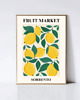 plakaty TRAVEL POSTER Sorrento Włochy dekoracja ścienna cytryny