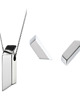 wisiory Komplet z kolekcji EDGY/ SILVER